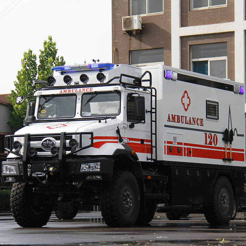 Ambulance tout-terrain avec CT