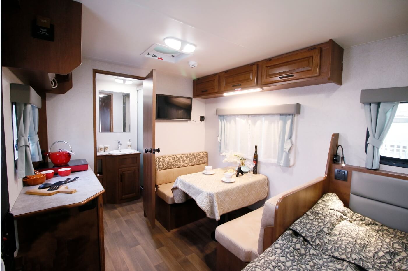 Caravane lit king size