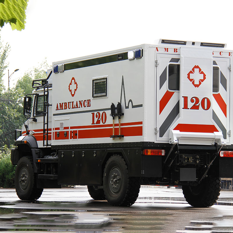 Ambulance tout-terrain avec CT