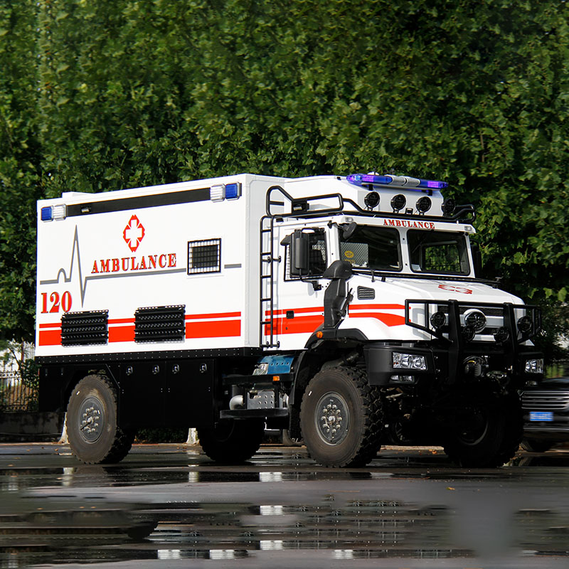 Ambulance tout-terrain avec CT