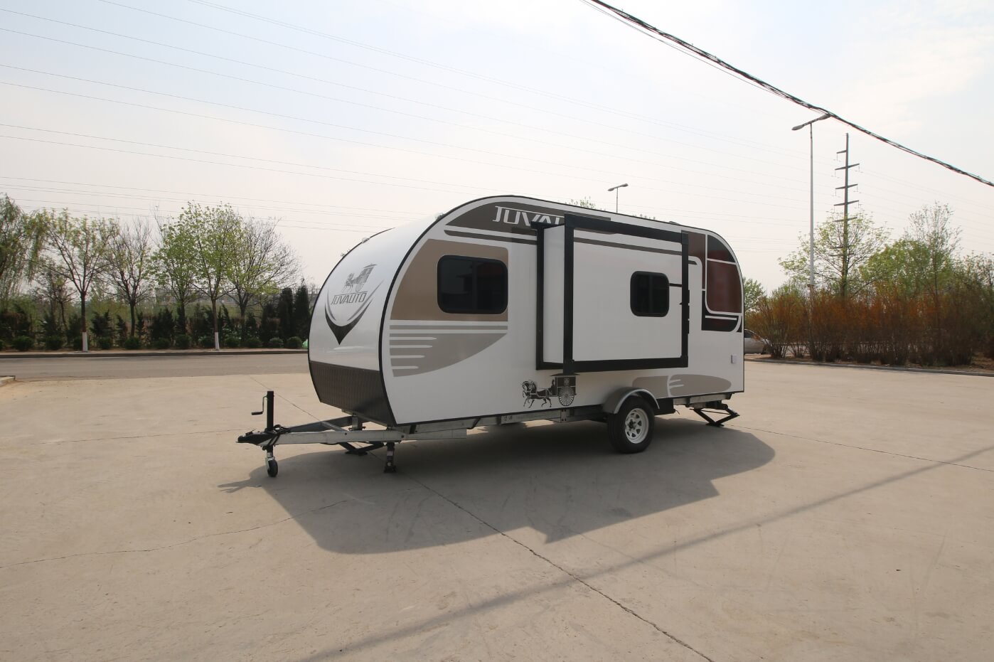 Caravane de camping de 6,5 m